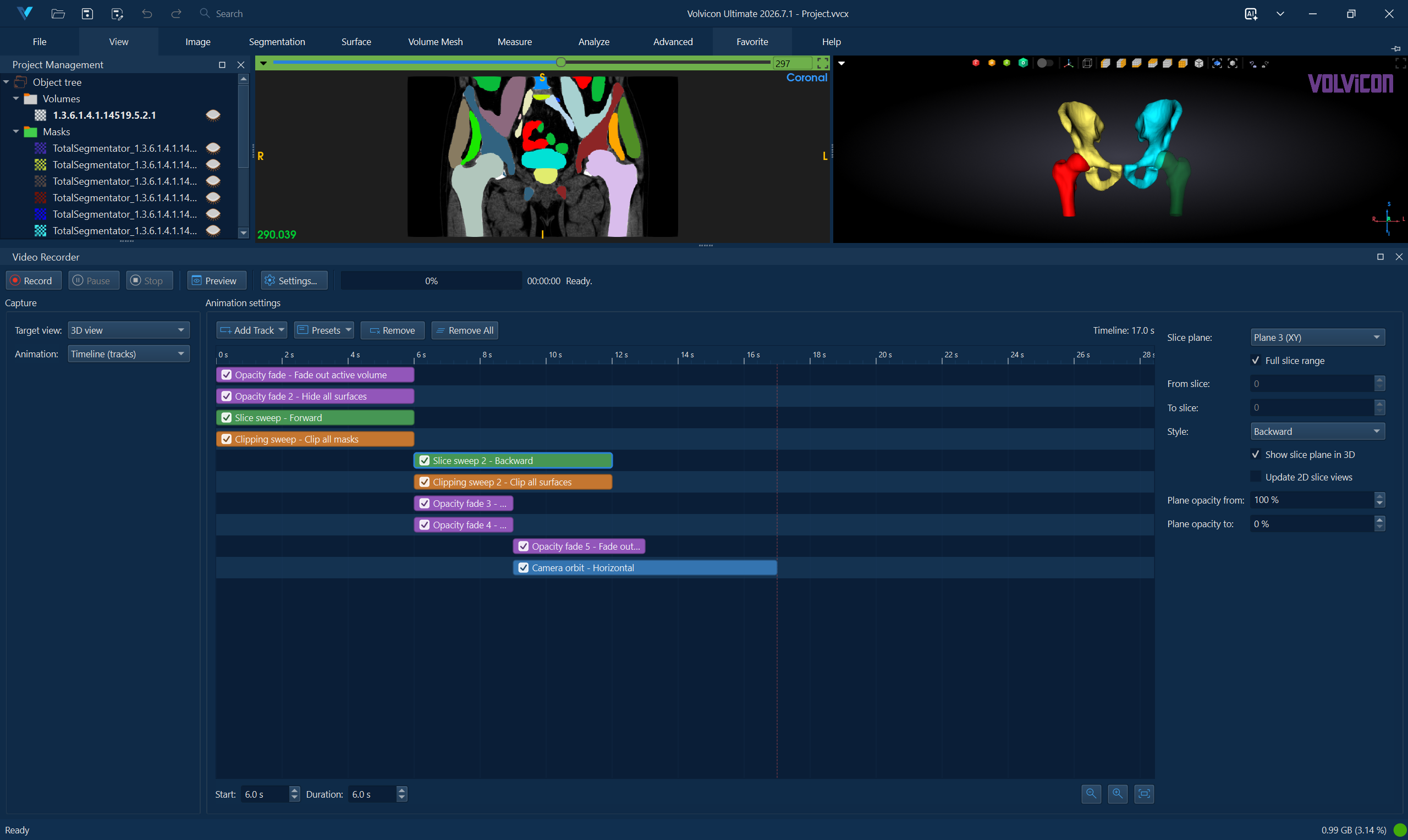 Video Recorder in Starlit Moonlight Theme