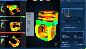 Automated Wall Thickness Analysis Workflow in Volvicon