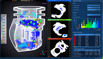 Industrial CT with Volvicon — Reconstruction, Void Detection, Reporting, Automation